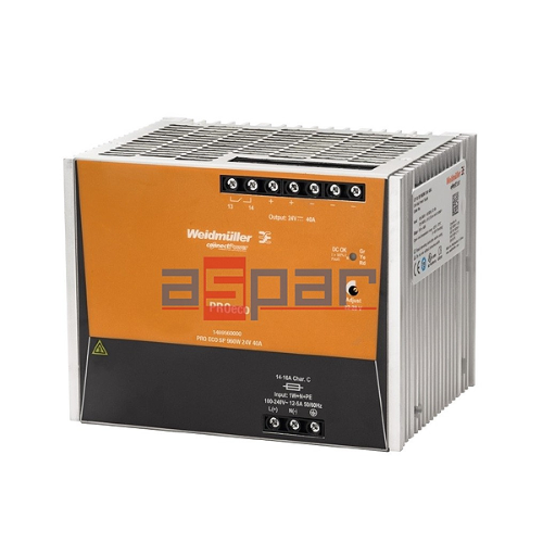 Weidmüller Power Supplies PROeco3 960W 24VDC 40A